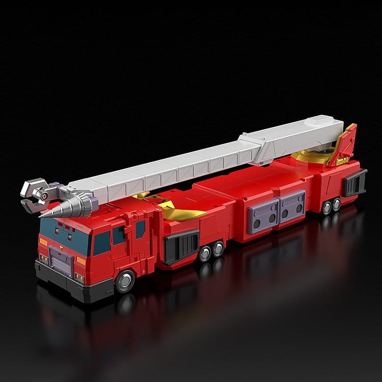 DUKE FIRE BRAVE POLICE J-DECKER THE GATTAI FIGURA TRANSFORMABLE 25 CM GOOD SMILE COMPANY