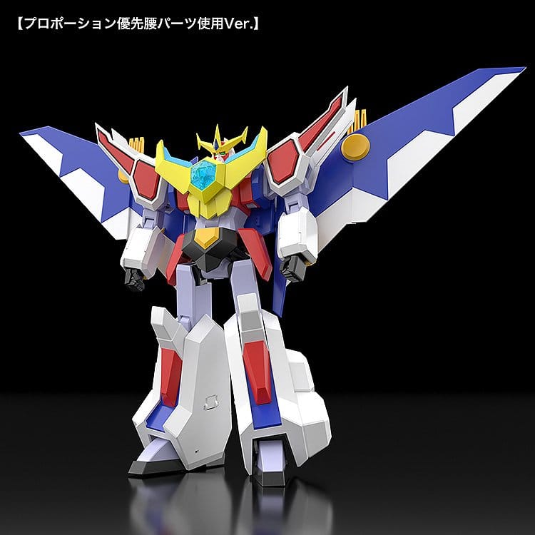 GO-SAURER NEKKETSU SAIKYO GO-SAURER MODEROID MAQUETA MODEL KIT 16 CM GOOD SMILE COMPANY