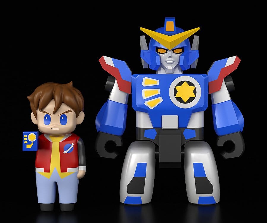 DA-GARN & SEIJI TAKASUGI THE BRAVE FIGHTER OF LEGEND BRICKROID PACK 2 FIGURAS GOOD SMILE COMPANY