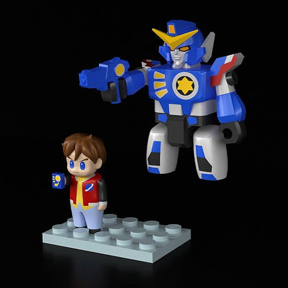 DA-GARN & SEIJI TAKASUGI THE BRAVE FIGHTER OF LEGEND BRICKROID PACK 2 FIGURAS GOOD SMILE COMPANY