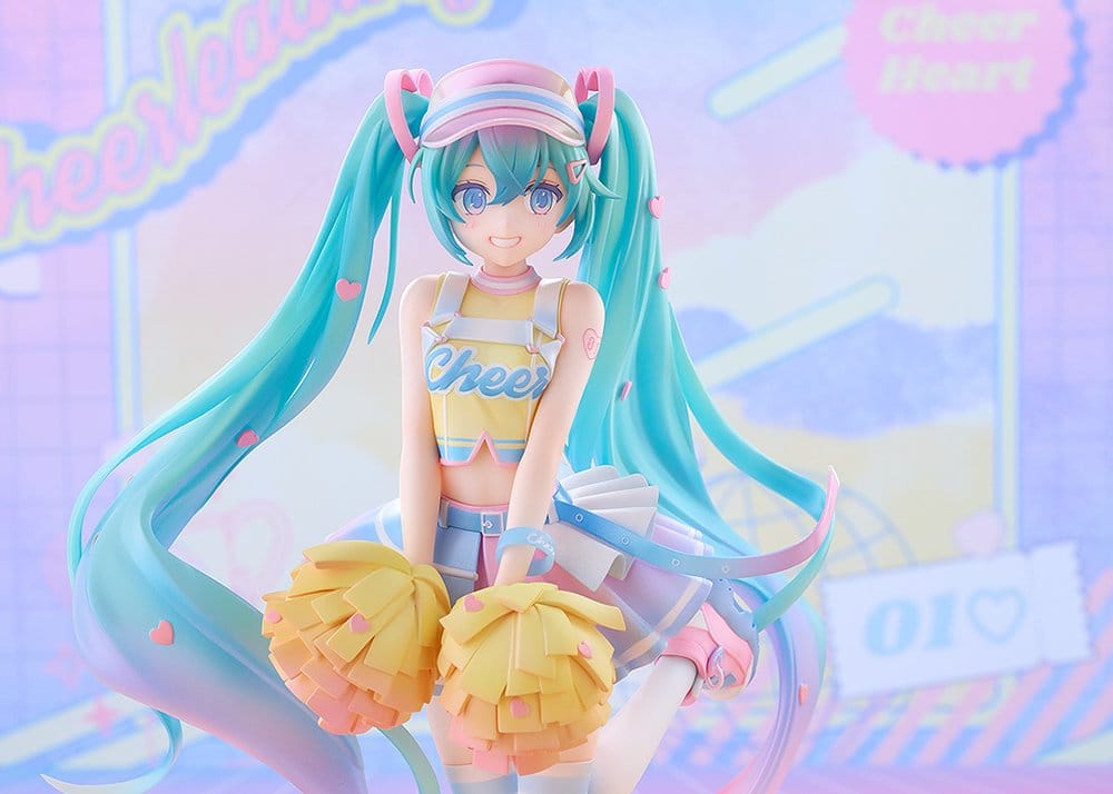 HATSUNE MIKU CHEERLEADING VER. G.S. COLLECTION FIGURA 1/7 25 CM GOOD SMILE COMPANY