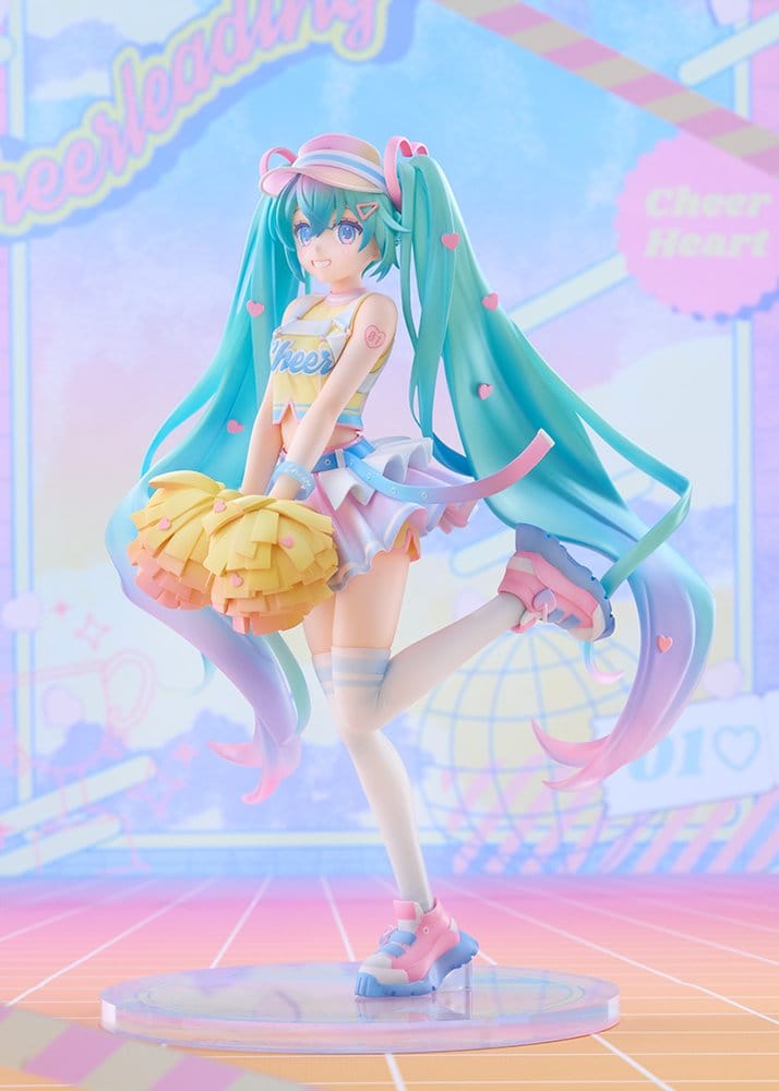 HATSUNE MIKU CHEERLEADING VER. G.S. COLLECTION FIGURA 1/7 25 CM GOOD SMILE COMPANY