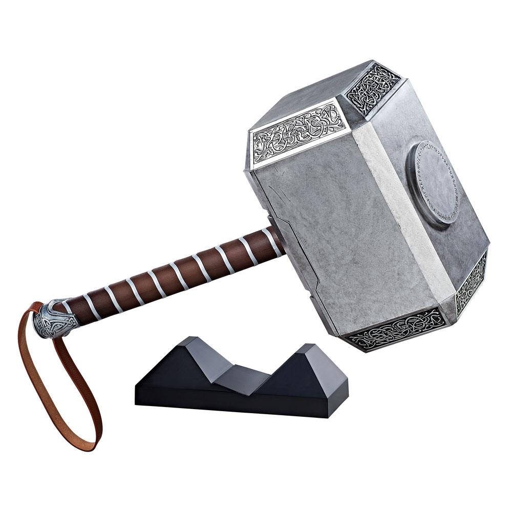 THOR MJOLNIR MARVEL LEGENDS MARTILLO ELECTRÓNICO RÉPLICA 1/1 HASBRO