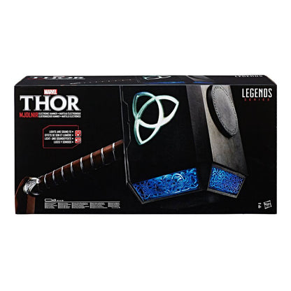THOR MJOLNIR MARVEL LEGENDS MARTILLO ELECTRÓNICO RÉPLICA 1/1 HASBRO