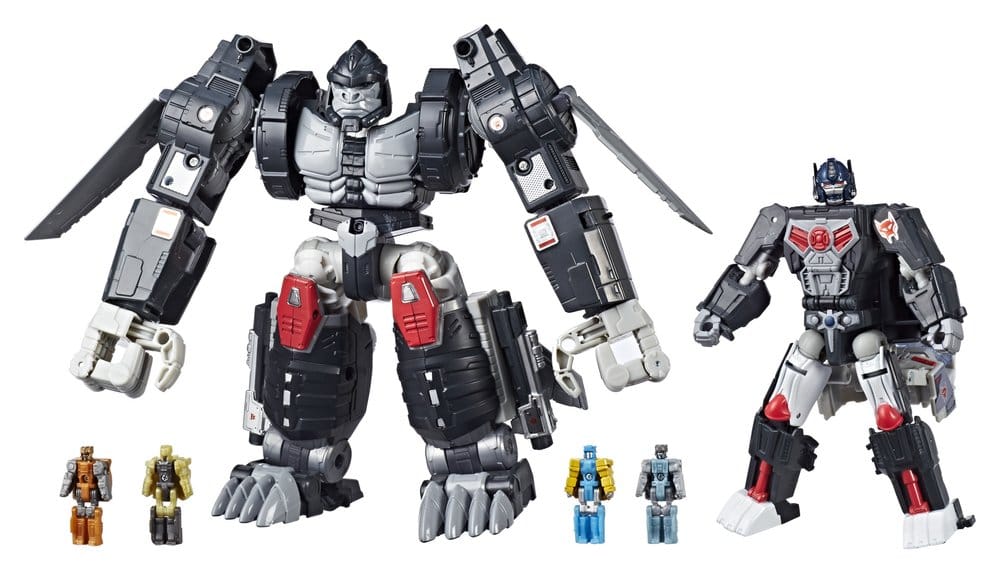 OPTIMAL OPTIMUS TRANSFORMERS POWER OF THE PRIMES LEADER CLASS FIGURA 23 CM HASBRO