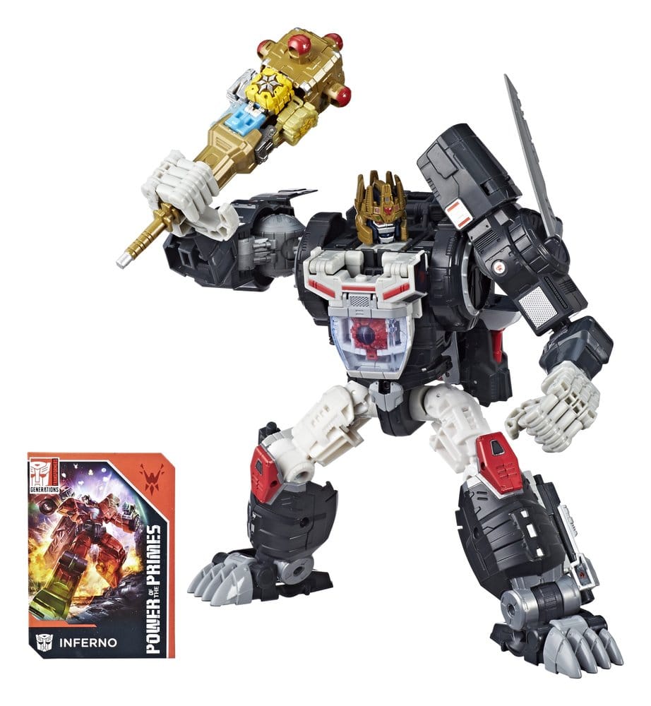 OPTIMAL OPTIMUS TRANSFORMERS POWER OF THE PRIMES LEADER CLASS FIGURA 23 CM HASBRO