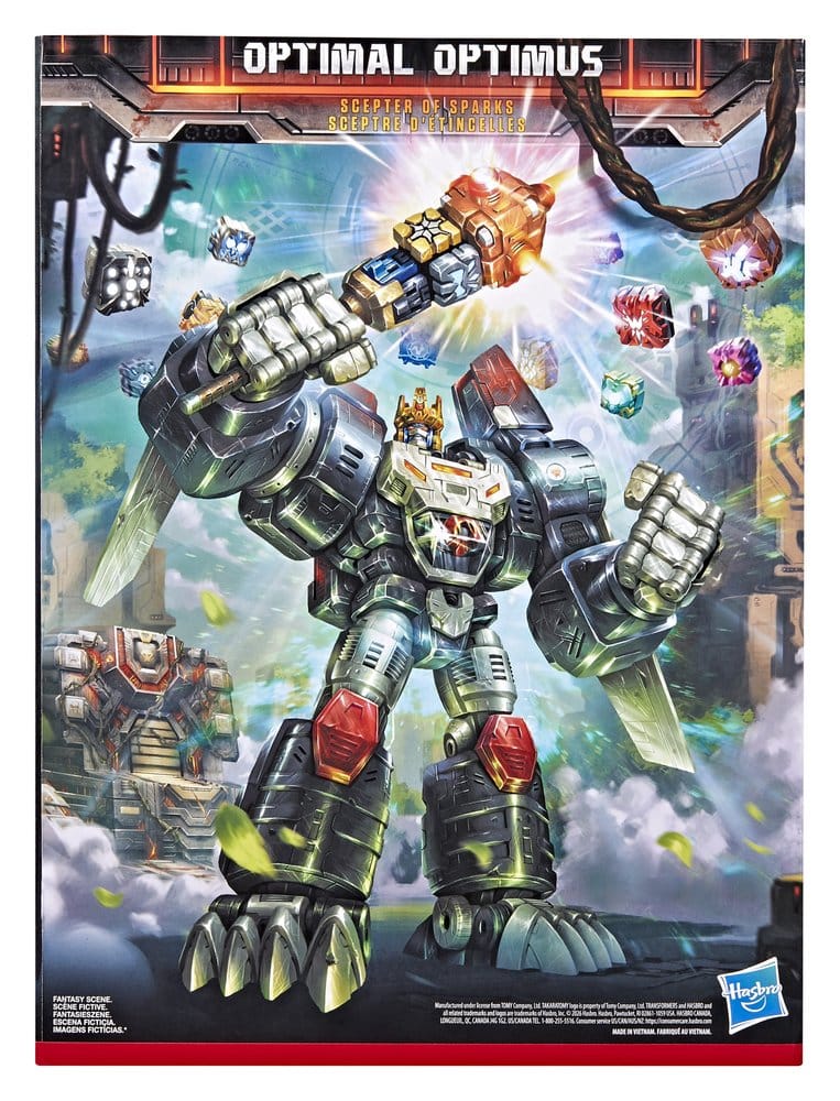 OPTIMAL OPTIMUS TRANSFORMERS POWER OF THE PRIMES LEADER CLASS FIGURA 23 CM HASBRO