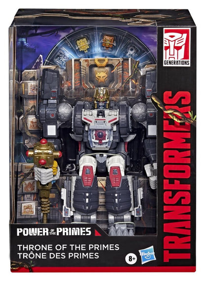 OPTIMAL OPTIMUS TRANSFORMERS POWER OF THE PRIMES LEADER CLASS FIGURA 23 CM HASBRO