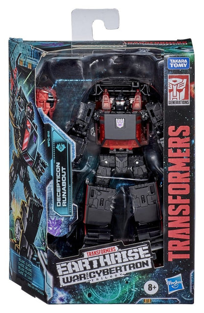 RUNABOUT TRANSFORMERS WAR FOR CYBERTRON EARTHRISE DELUXE CLASS WFC-E41 FIGURA 14 CM HASBRO