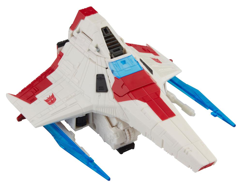 STARSCREAM TRANSFORMERS SHATTERED GLASS VOYAGER CLASS FIGURA 18 CM HASBRO