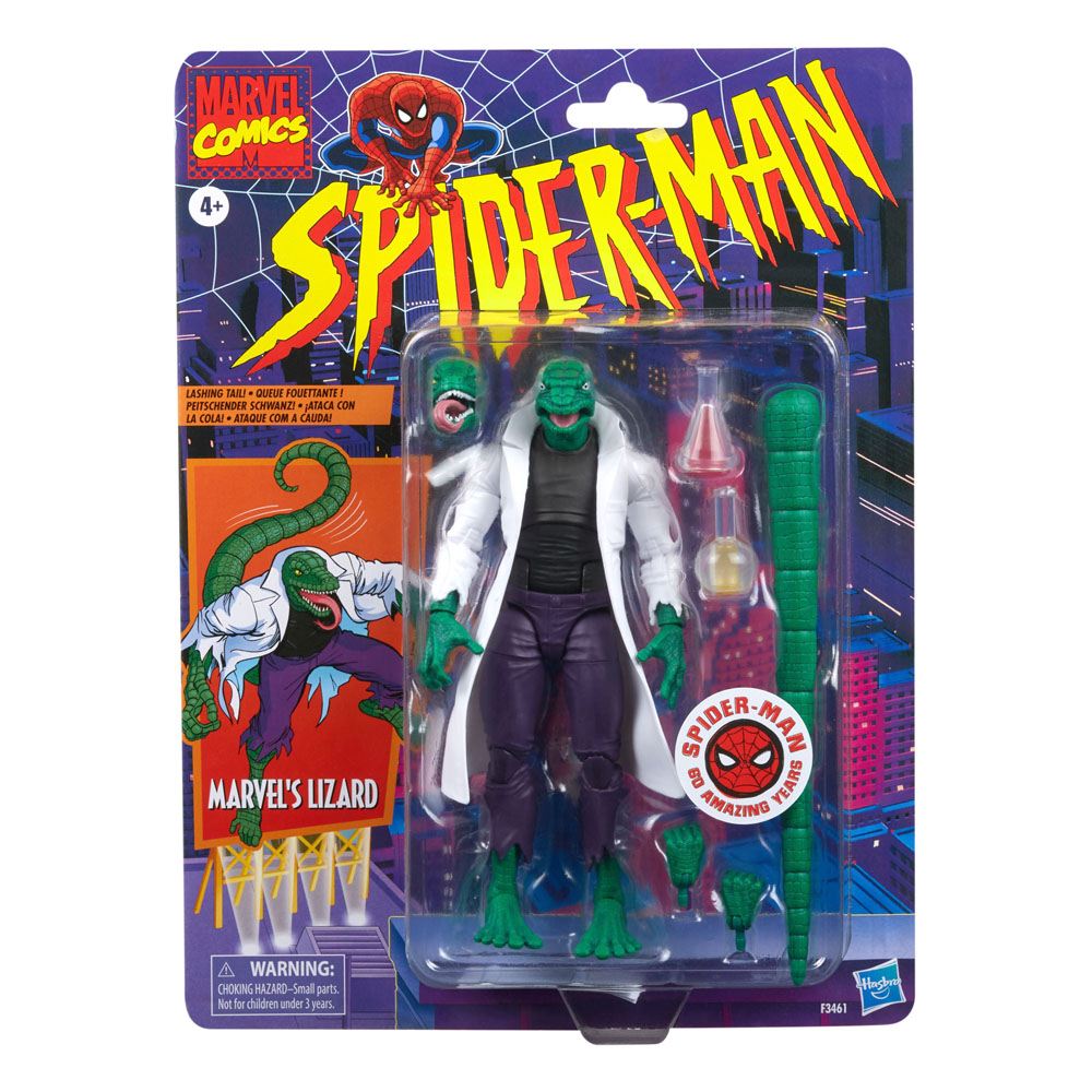 LIZARD SPIDER-MAN MARVEL LEGENDS FIGURA 15 CM HASBRO