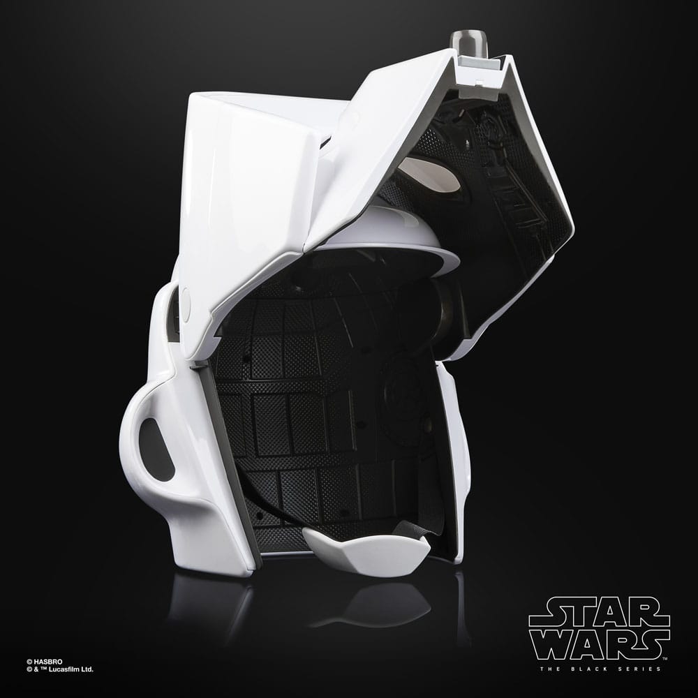 SCOUT TROOPER STAR WARS BLACK SERIES CASCO ELECTRÓNICO RÉPLICA 1/1 HASBRO