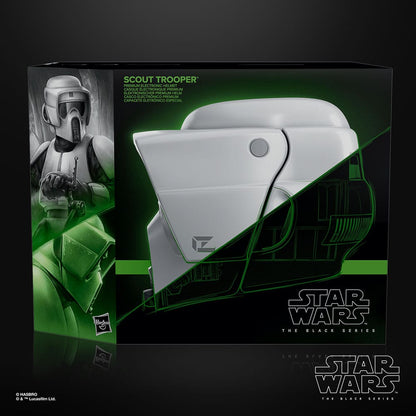 SCOUT TROOPER STAR WARS BLACK SERIES CASCO ELECTRÓNICO RÉPLICA 1/1 HASBRO