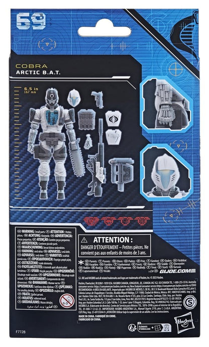 ARCTIC B.A.T. G.I. JOE CLASSIFIED SERIES FIGURA 15 CM HASBRO