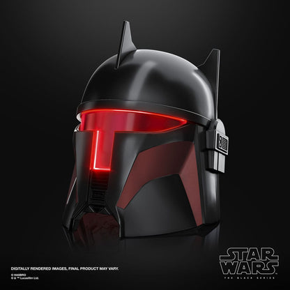 MOFF GIDEON STAR WARS THE MANDALORIAN BLACK SERIES CASCO ELECTRÓNICO 1:1 HASBRO