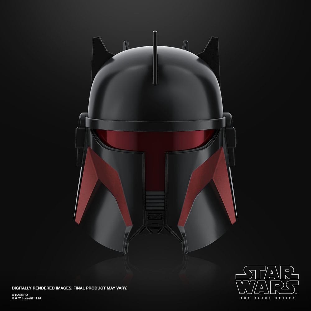 MOFF GIDEON STAR WARS THE MANDALORIAN BLACK SERIES CASCO ELECTRÓNICO 1:1 HASBRO