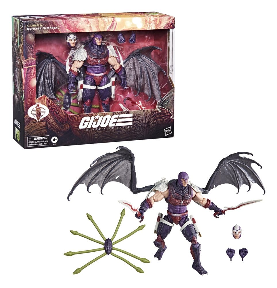 NEMESIS IMMORTAL G.I. JOE CLASSIFIED SERIES FIGURA 15 CM HASBRO