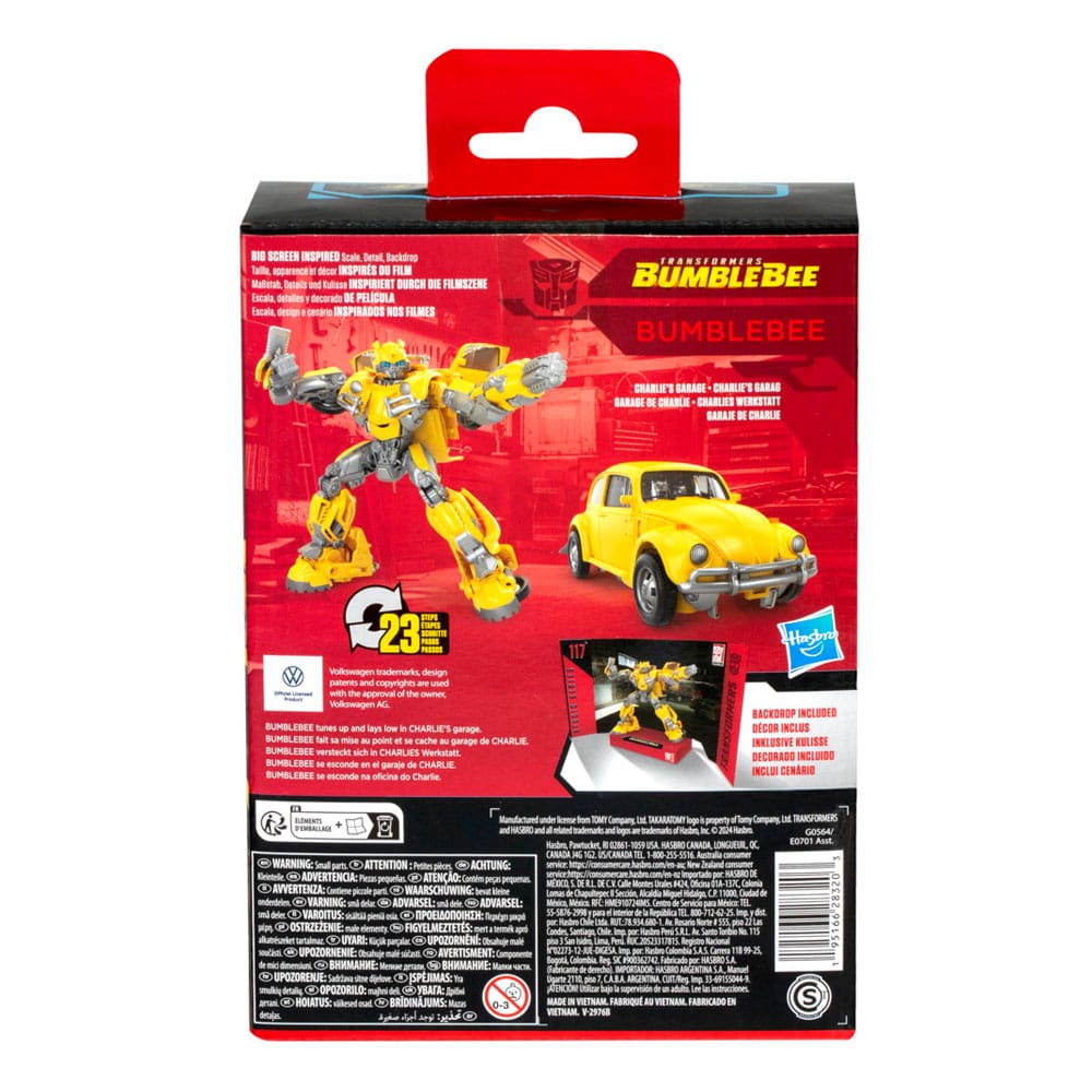 BUMBLEBEE TRANSFORMERS STUDIO SERIES DELUXE CLASS FIGURA 11 CM HASBRO
