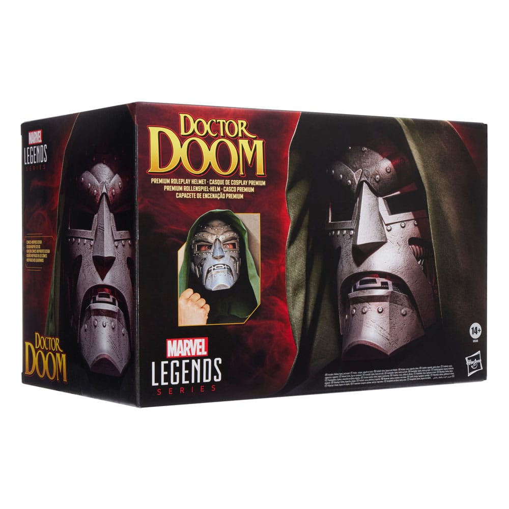 DOCTOR DOOM CASCO 1/1 MARVEL LEGENDS HASBRO RÉPLICA PREMIUM