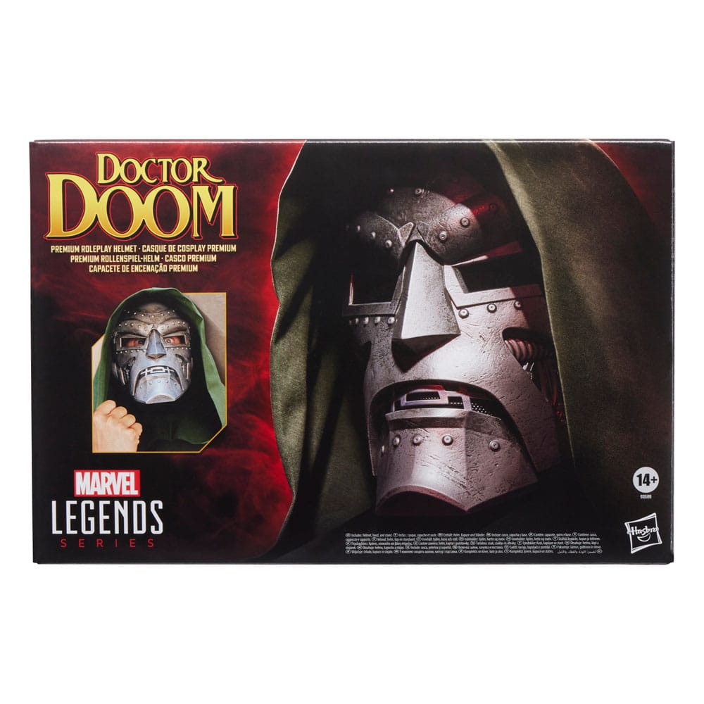 DOCTOR DOOM CASCO 1/1 MARVEL LEGENDS HASBRO RÉPLICA PREMIUM