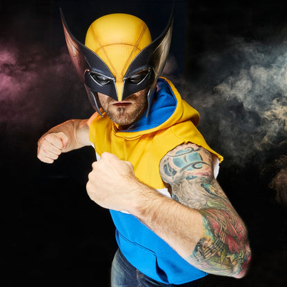 MÁSCARA ROLEPLAY PREMIUM WOLVERINE – DEADPOOL & WOLVERINE (HASBRO MARVEL LEGENDS)