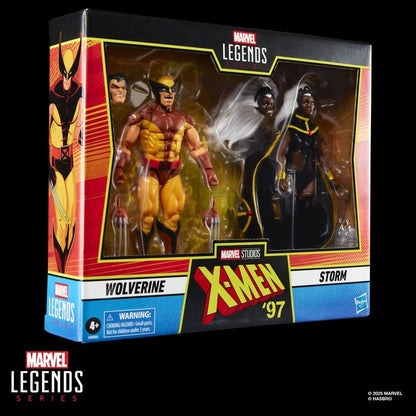 STORM & WOLVERINE X-MEN '97 MARVEL LEGENDS PACK 2 FIGURAS 15 CM HASBRO