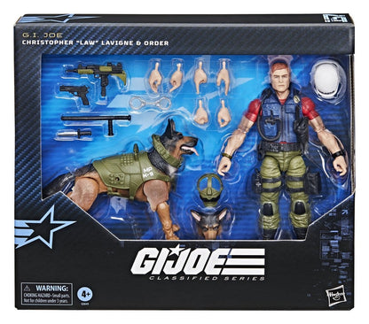 CHRISTOPHER LAW LAVIGNE Y ORDER G.I. JOE CLASSIFIED SERIES #157 15 CM HASBRO