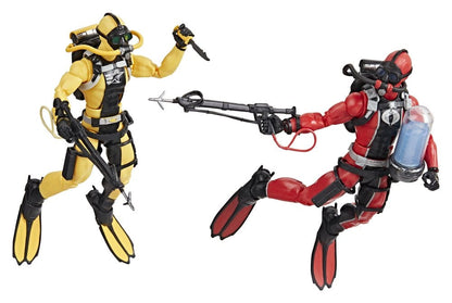 G.I. JOE DIVER VS. COBRA DIVER CLASSIFIED SERIES PACK 2 FIGURAS 15 CM HASBRO