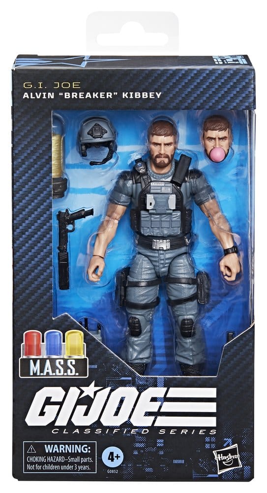 ALVIN BREAKER KIBBEY G.I. JOE CLASSIFIED SERIES FIGURA #158 15 CM HASBRO