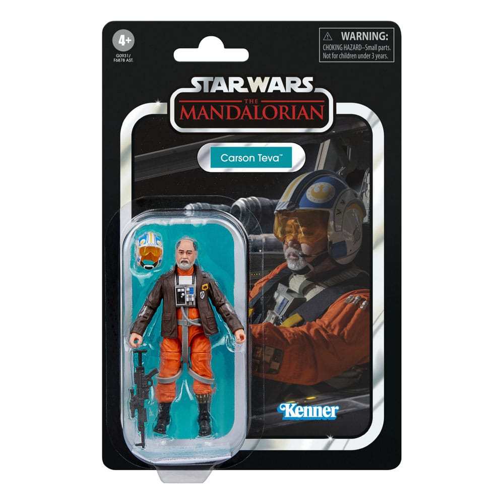 CARSON TEVA STAR WARS THE MANDALORIAN VINTAGE COLLECTION FIGURA 9,5 CM HASBRO