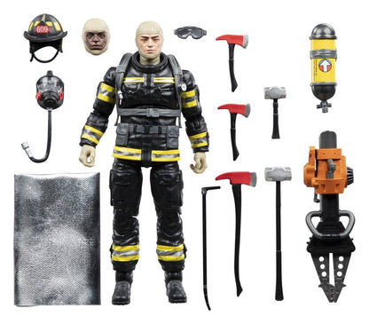 GI JOE CLASSIFIED SERIES LEGACY COLLECTION BOMBERO BÚSQUEDA Y RESCATE HASBRO