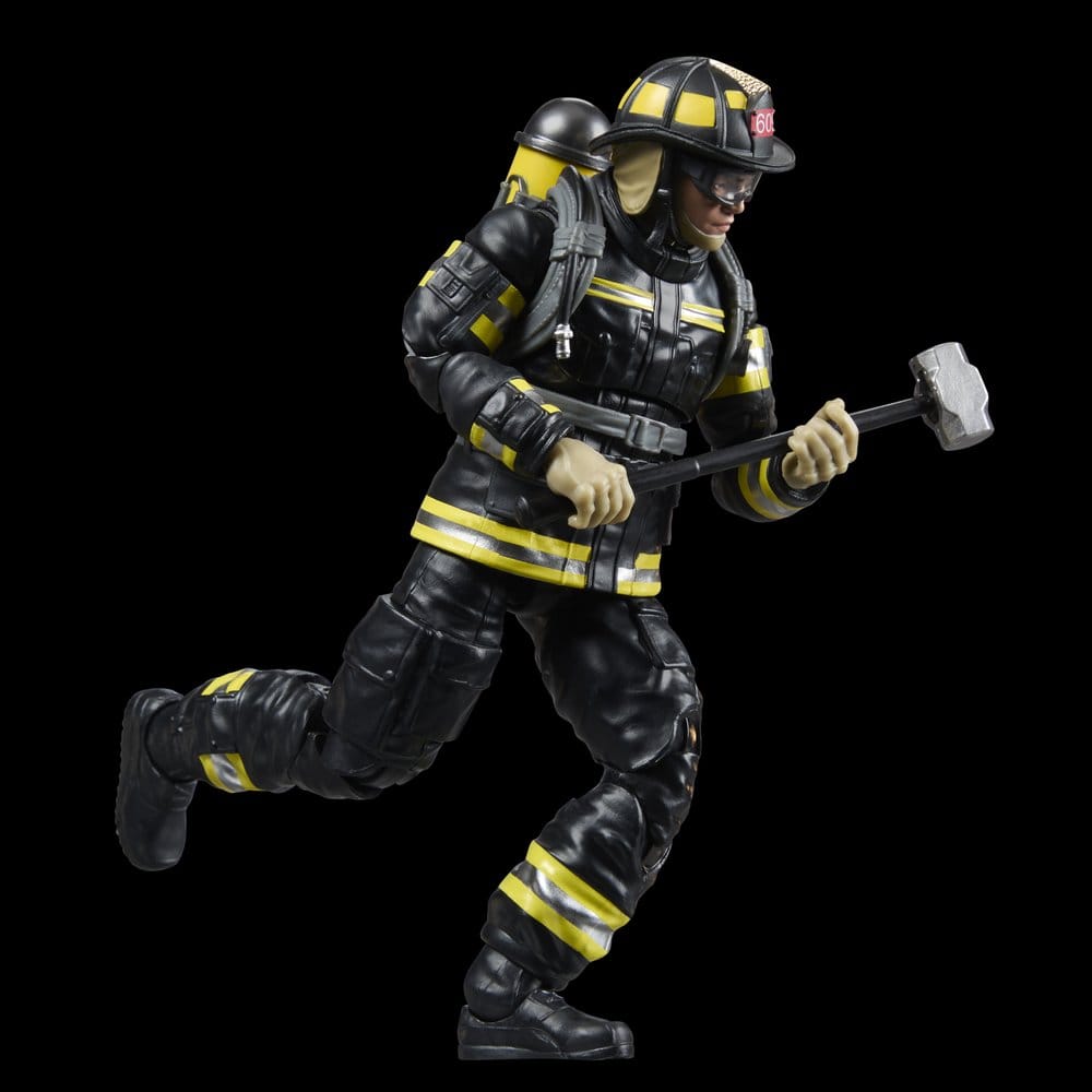GI JOE CLASSIFIED SERIES LEGACY COLLECTION BOMBERO BÚSQUEDA Y RESCATE HASBRO