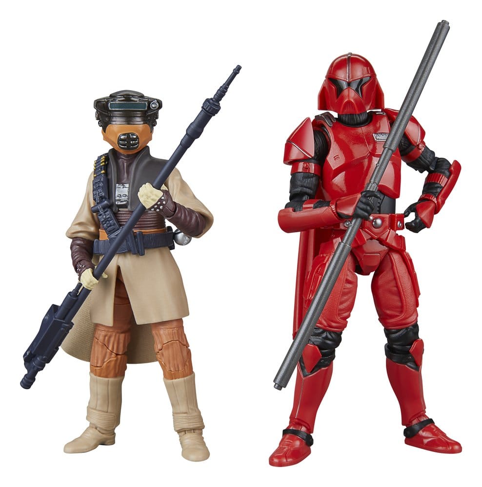 LUKE SKYWALKER IMPERIAL GUARD Y PRINCESS LEIA BOUSHH STAR WARS SHADOWS OF THE EMPIRE BLACK SERIES 15 CM HASBRO