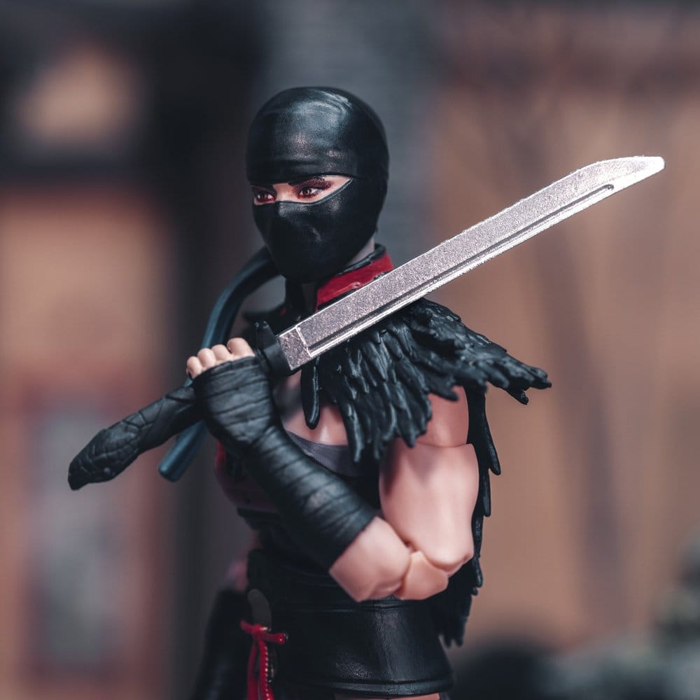 SNAKE EYES Y KIM «JINX» ARASHIKAGE NINJA FORCE CLASSIFIED SERIES PACK 2 FIGURAS 15 CM – G.I. JOE HASBRO