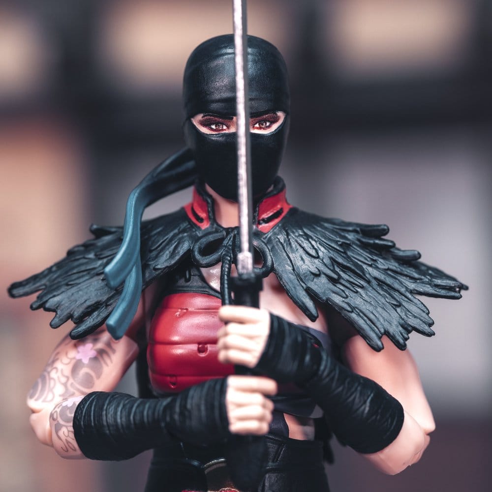 SNAKE EYES Y KIM «JINX» ARASHIKAGE NINJA FORCE CLASSIFIED SERIES PACK 2 FIGURAS 15 CM – G.I. JOE HASBRO