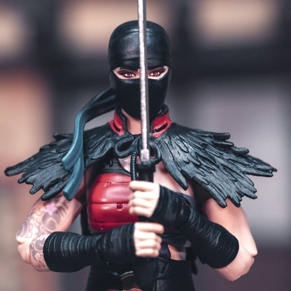 SNAKE EYES Y KIM «JINX» ARASHIKAGE NINJA FORCE CLASSIFIED SERIES PACK 2 FIGURAS 15 CM – G.I. JOE HASBRO