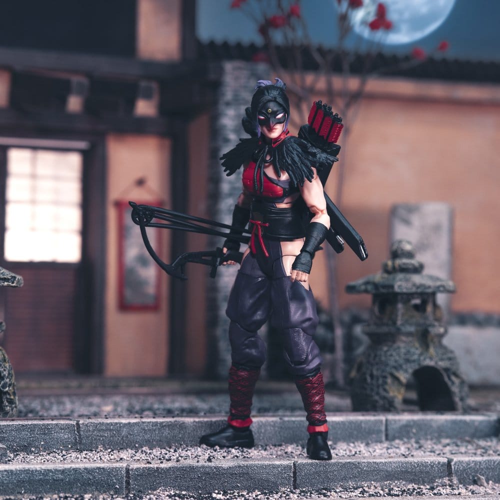 SNAKE EYES Y KIM «JINX» ARASHIKAGE NINJA FORCE CLASSIFIED SERIES PACK 2 FIGURAS 15 CM – G.I. JOE HASBRO