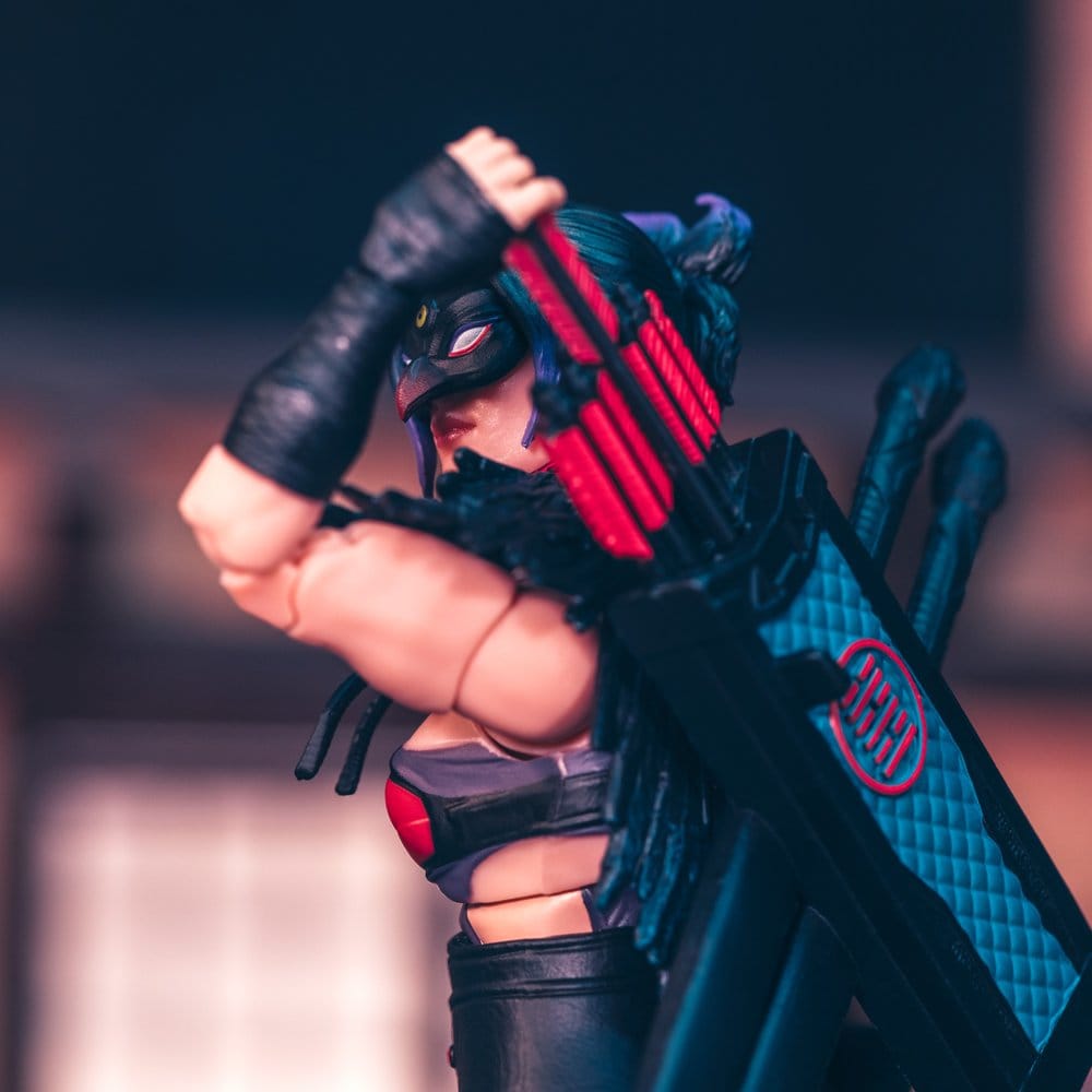 SNAKE EYES Y KIM «JINX» ARASHIKAGE NINJA FORCE CLASSIFIED SERIES PACK 2 FIGURAS 15 CM – G.I. JOE HASBRO