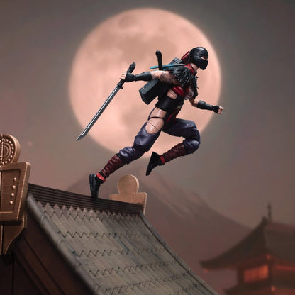 SNAKE EYES Y KIM «JINX» ARASHIKAGE NINJA FORCE CLASSIFIED SERIES PACK 2 FIGURAS 15 CM – G.I. JOE HASBRO