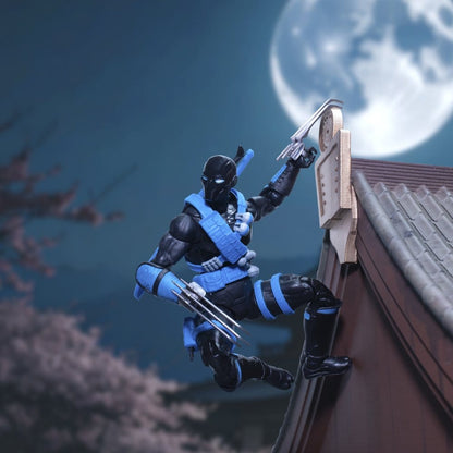 SNAKE EYES Y KIM «JINX» ARASHIKAGE NINJA FORCE CLASSIFIED SERIES PACK 2 FIGURAS 15 CM – G.I. JOE HASBRO
