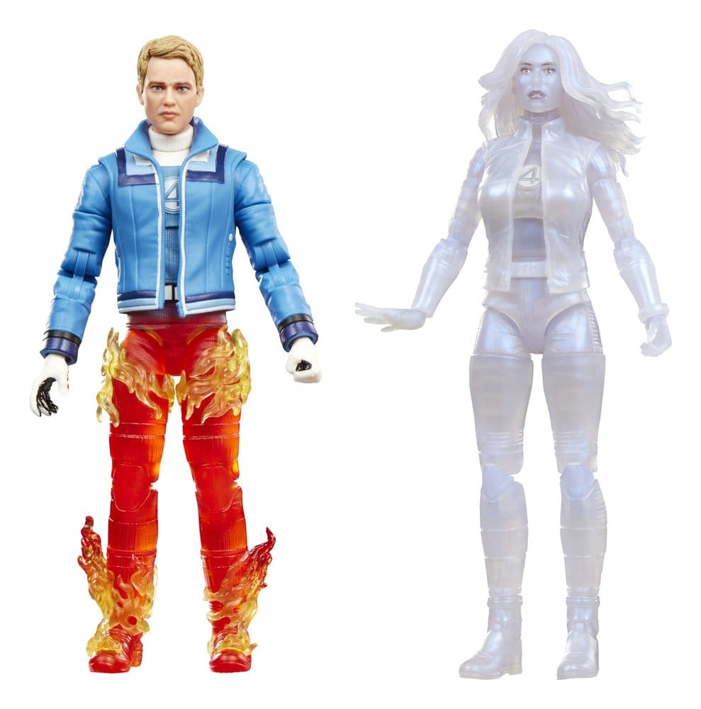 INVISIBLE WOMAN & HUMAN TORCH AVENGERS DOOMSDAY MARVEL LEGENDS PACK 2 FIGURAS 15 CM HASBRO