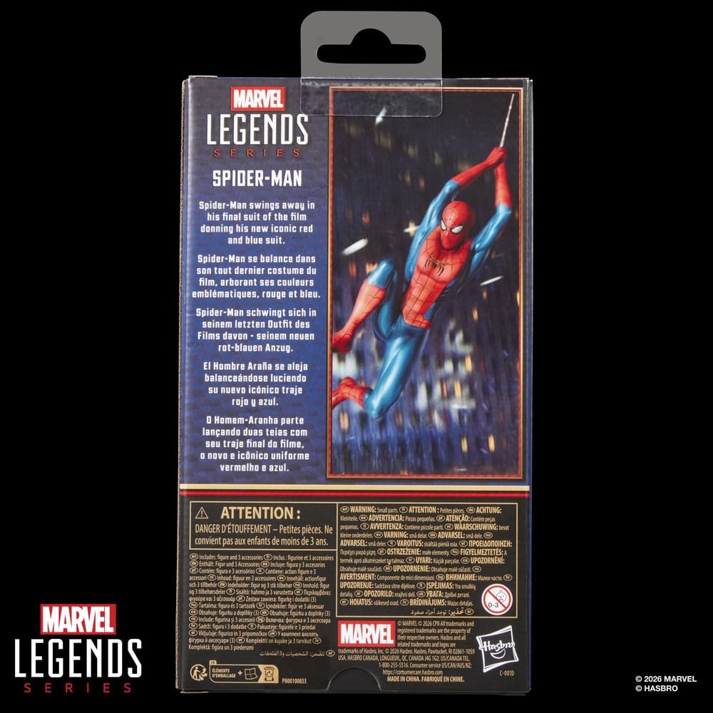 SPIDER-MAN NO WAY HOME MARVEL LEGENDS 15 CM – HASBRO