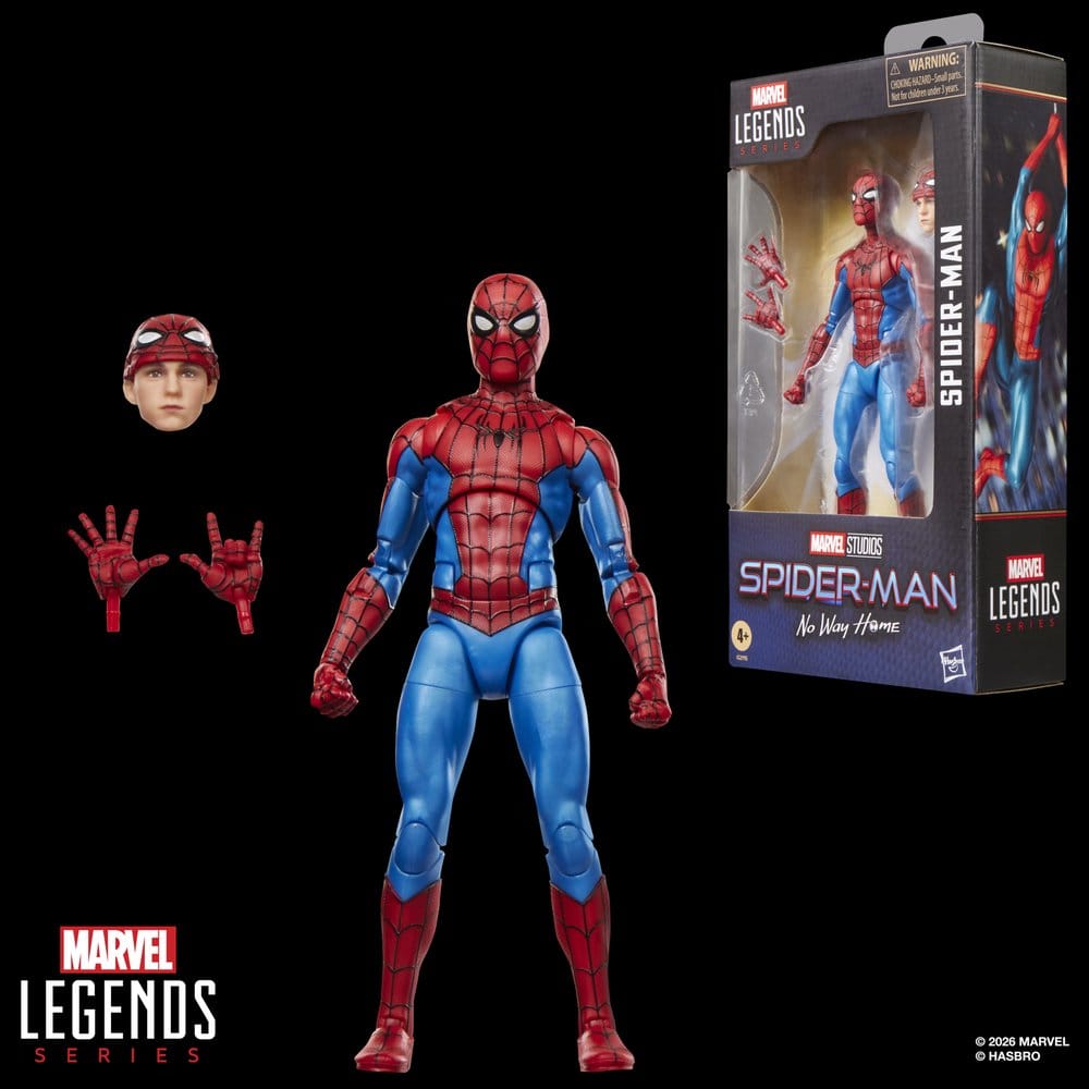 SPIDER-MAN NO WAY HOME MARVEL LEGENDS 15 CM – HASBRO