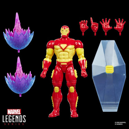 IRON MAN & SPIRAL MARVEL LEGENDS PACK 2 FIGURAS 15 CM HASBRO