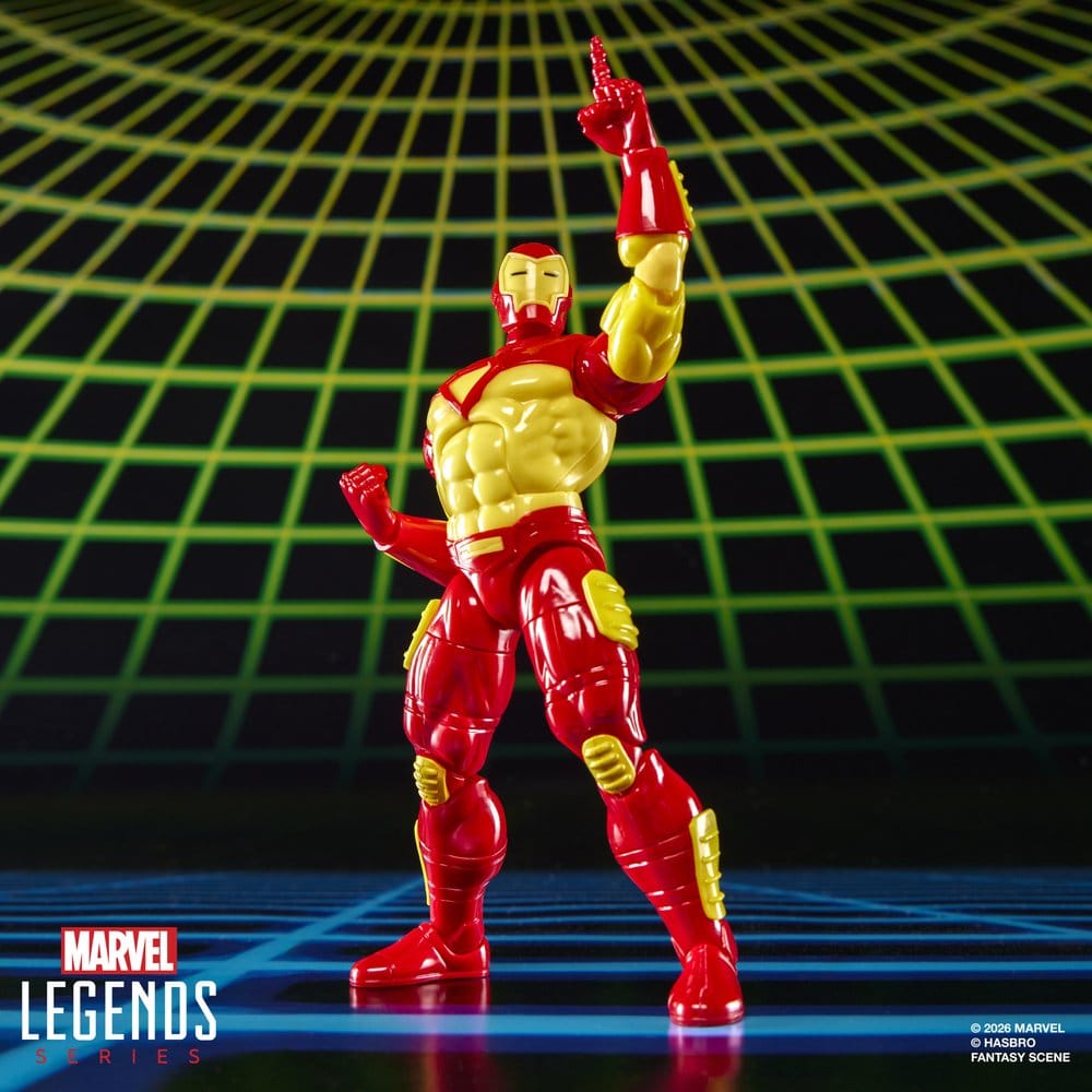 IRON MAN & SPIRAL MARVEL LEGENDS PACK 2 FIGURAS 15 CM HASBRO