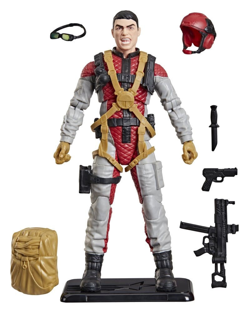 DAVID CRAZYLEGS THOMAS G.I. JOE CLASSIFIED SERIES RETRO FIGURA 15 CM HASBRO