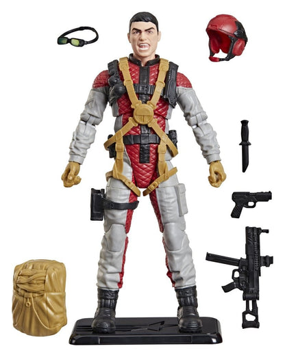 DAVID CRAZYLEGS THOMAS G.I. JOE CLASSIFIED SERIES RETRO FIGURA 15 CM HASBRO