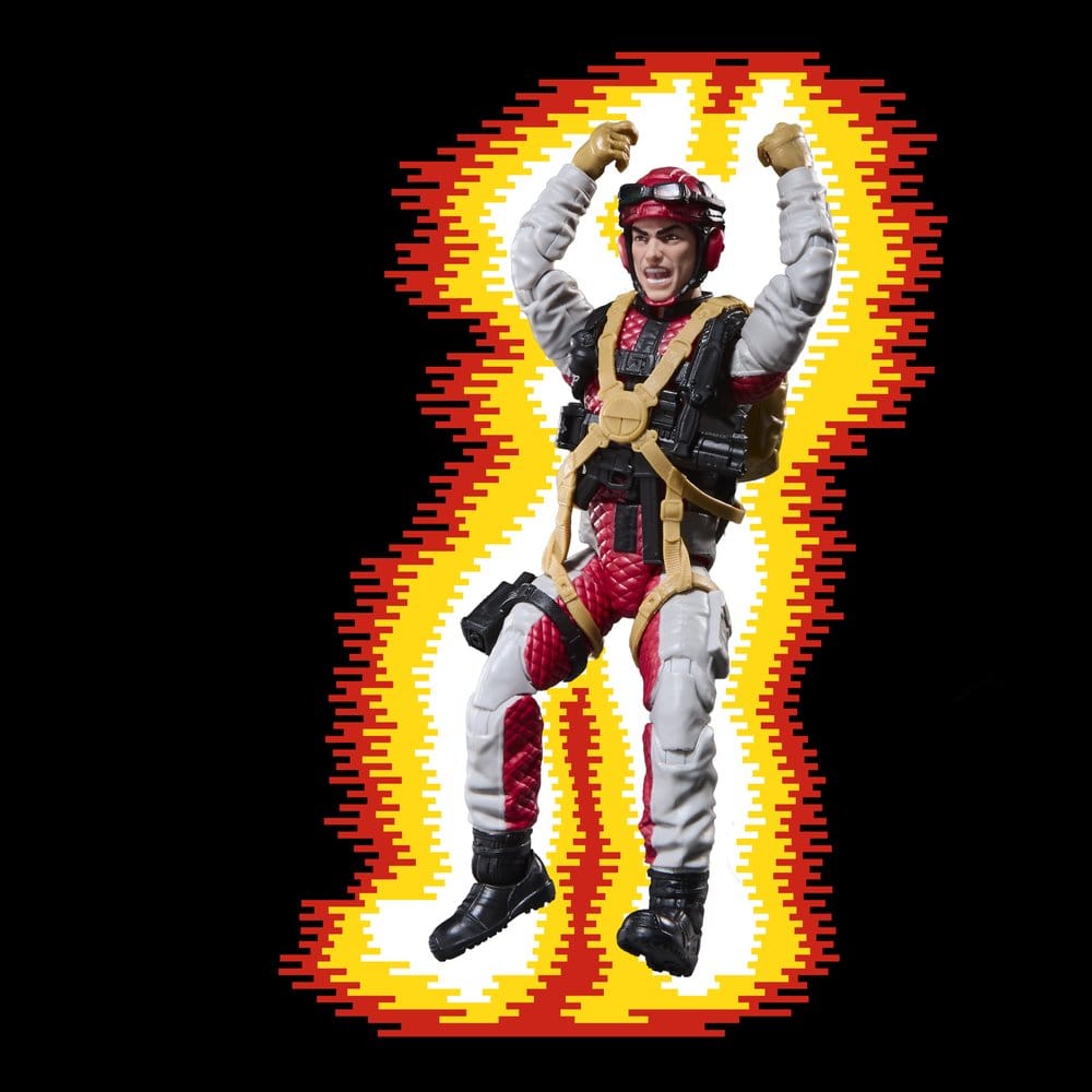 DAVID CRAZYLEGS THOMAS G.I. JOE CLASSIFIED SERIES RETRO FIGURA 15 CM HASBRO