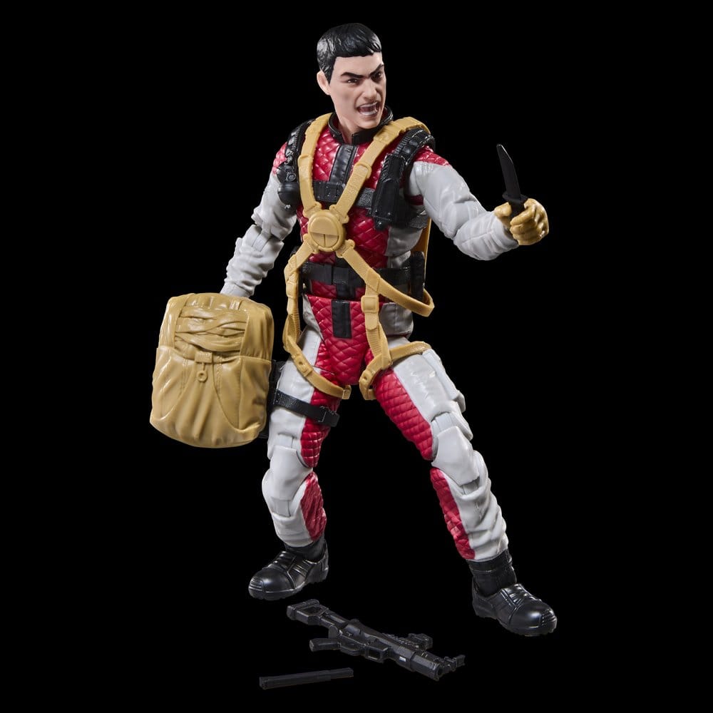 DAVID CRAZYLEGS THOMAS G.I. JOE CLASSIFIED SERIES RETRO FIGURA 15 CM HASBRO