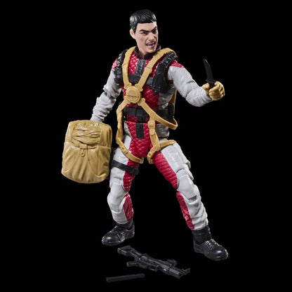 DAVID CRAZYLEGS THOMAS G.I. JOE CLASSIFIED SERIES RETRO FIGURA 15 CM HASBRO